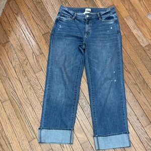 Time and Tru Dark Blue Ankle Jeans size 8